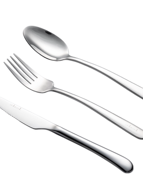 onlycook304不锈钢西餐刀叉套装