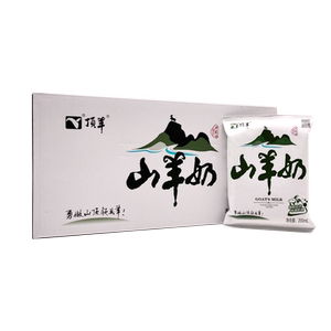 顶羊山羊奶送礼香醇200ml*12袋