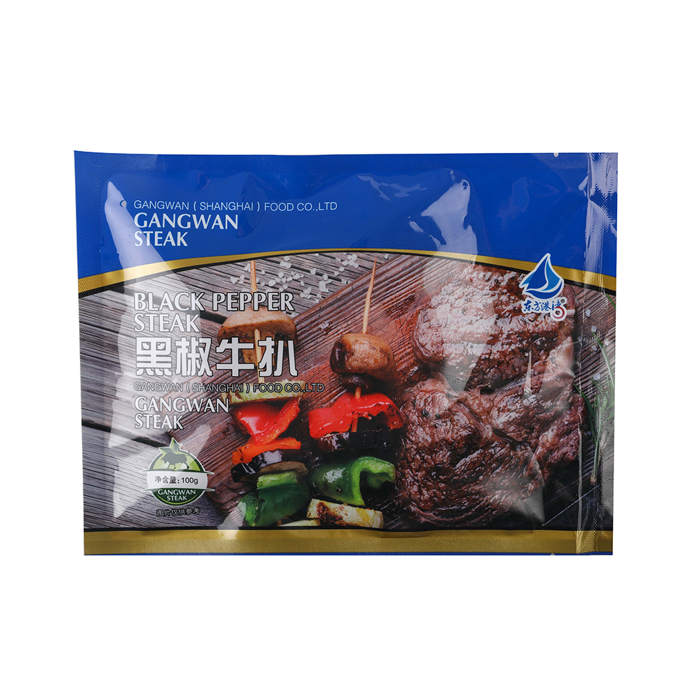 東方港灣黑椒牛扒100g/袋