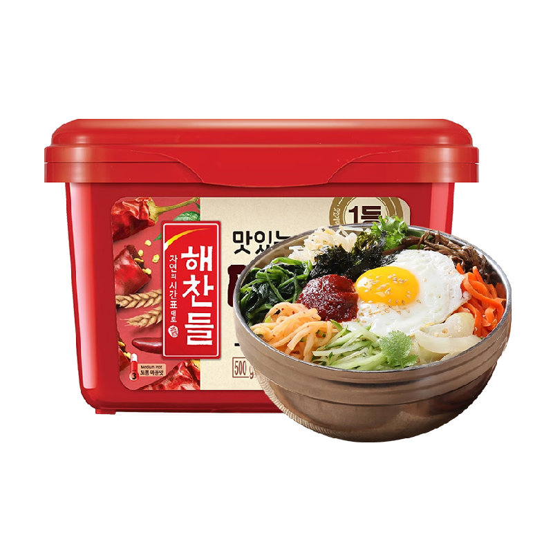 好餐得韩式辣酱韩国进口辣椒酱石锅拌饭酱低脂脂肪炒年糕拌饭甜辣