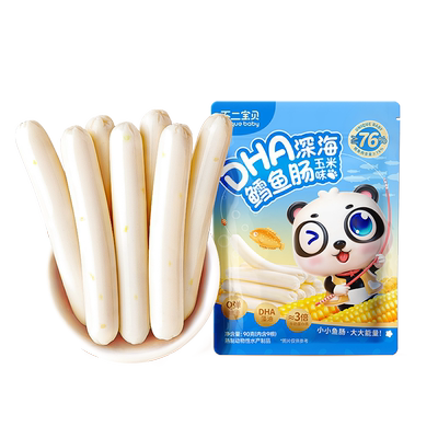不二宝贝DHA鳕鱼肠