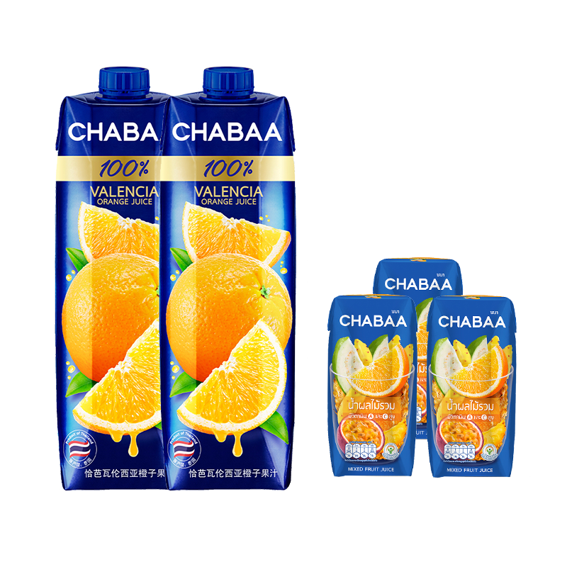 恰芭泰国进口果汁饮料2.54L×1组