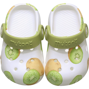 牧童宝宝洞洞鞋新款儿童拖鞋男女童夏季凉拖婴幼儿室内外出沙滩鞋