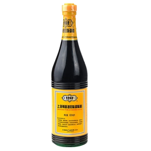 包邮!上海特产梅林泰康黄牌辣酱油630ml炸猪排鸡排春卷蘸料凉拌