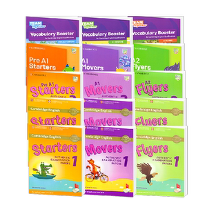 yle真题剑桥少儿英语考试全真试题一二级 starters movers flyers