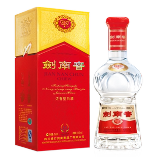 剑南春水晶剑52度白酒750ml*1瓶浓香型 商务宴请