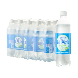 延中盐汽水咸青桔味碳酸饮料饮品0脂肪