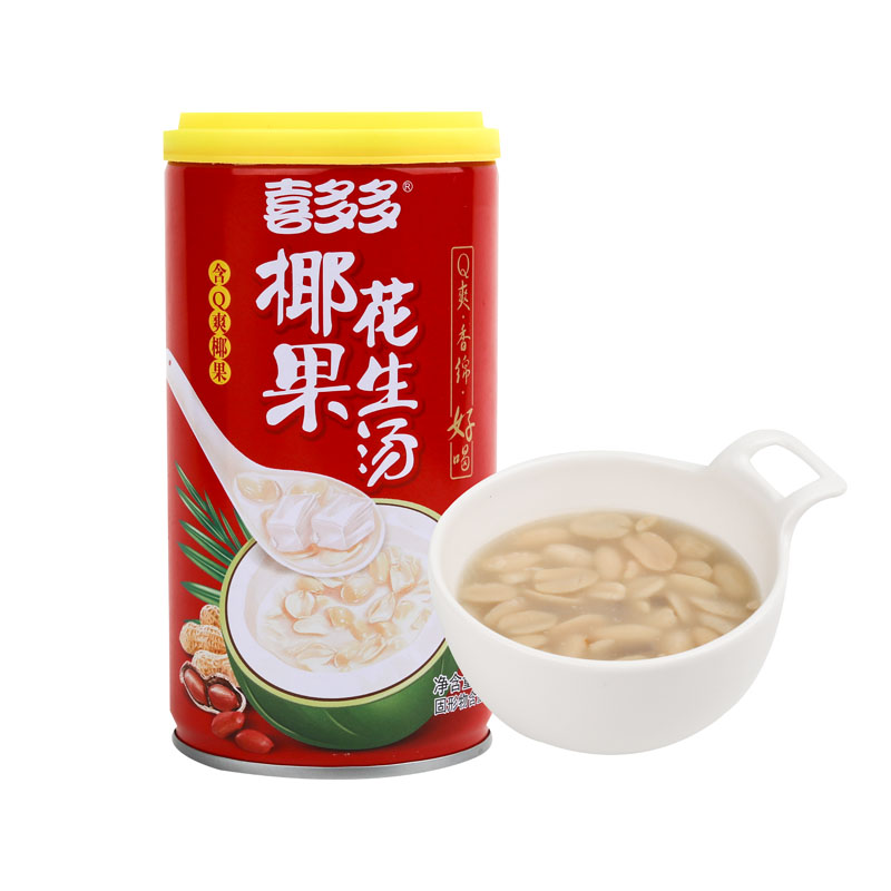 喜多多椰果花生汤罐头370g/罐