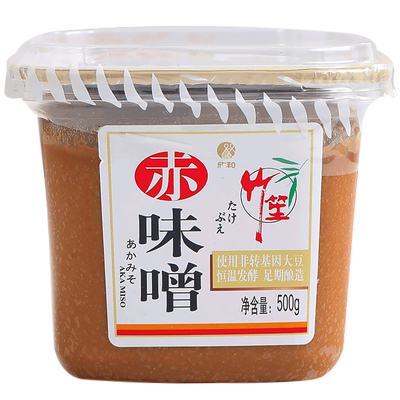 欣和竹笙日式风味酱汤赤味噌500g