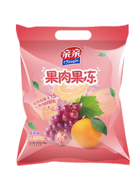 亲亲大果肉果冻葡萄橘子520g