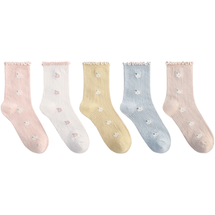 月子袜松口袜宽口袜子睡眠棉袜女产妇产后夏薄款孕妇袜春秋坐月子