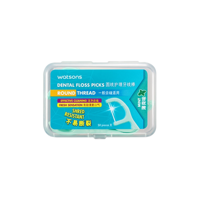 屈臣氏薄荷味双线牙线