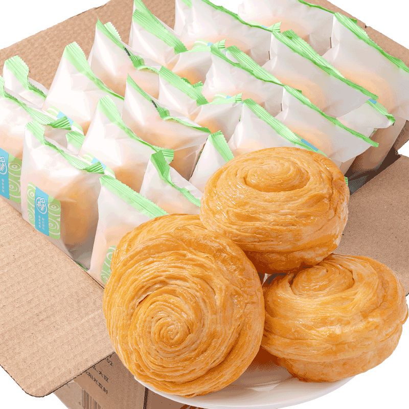 福事多早餐代餐饱腹手撕面包800g×1箱