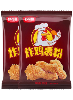舒可曼炸鸡粉免面包糠500g*2包