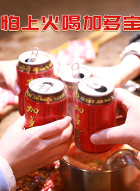 加多宝凉茶年俗罐春节礼盒定制款310MLX12罐/箱招财进宝喝加多宝