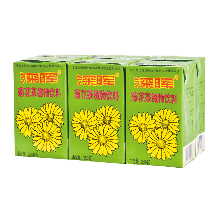 深晖菊花茶饮料250ml*6茶饮料