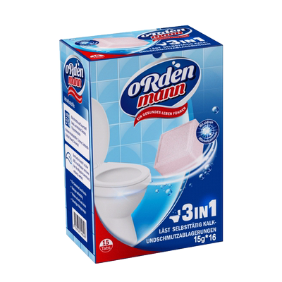 泡腾片高效清洁欧德曼马桶清洁