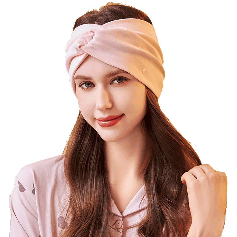 拉夏莉亚孕妇帽子高纯棉月子帽