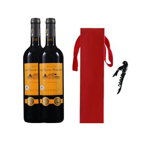 三堡酒庄名庄红酒法国中级庄原瓶进口波尔多梅多克产区干红葡萄酒