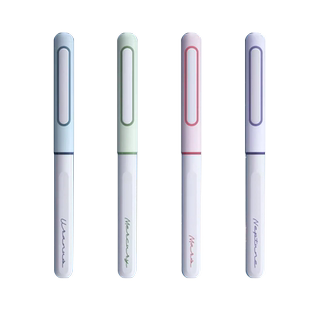 点石小学生专用钢笔铱金笔尖墨胆可换书写流畅正姿握便携练字本