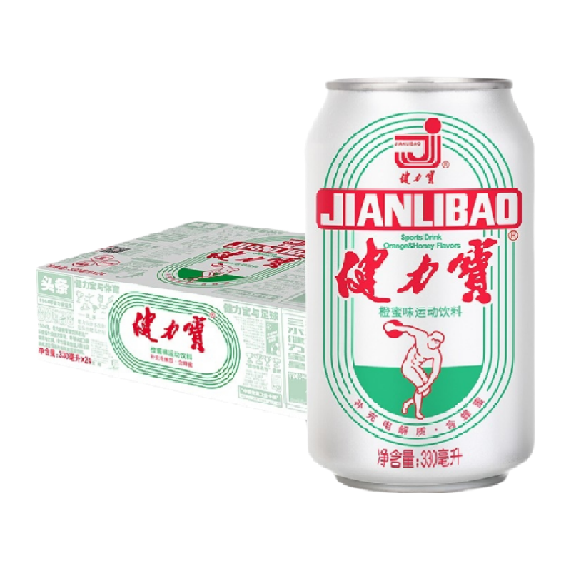 健力宝运动饮料橙330ml×24罐