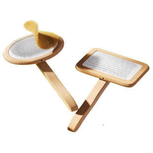 狗狗梳子气垫梳宠物猫咪梳毛开结针梳拉毛中小型犬比熊泰迪