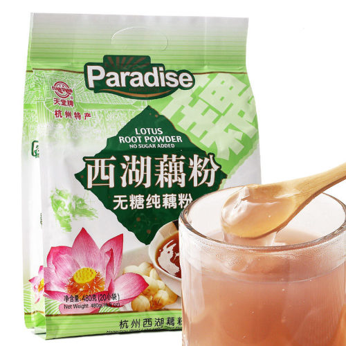 天堂杭州特产西湖藕粉无糖纯藕粉