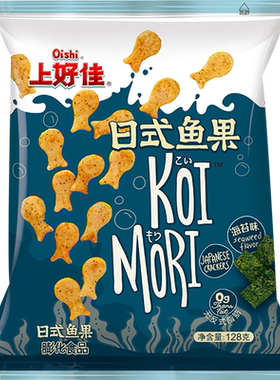 上好佳日式鱼果海苔味128g