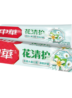 中华清润薄荷清新牙膏180g