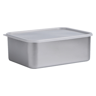 包邮304不锈钢保鲜盒冰箱大容量食物密封盒味盒野餐甜品提拉米苏