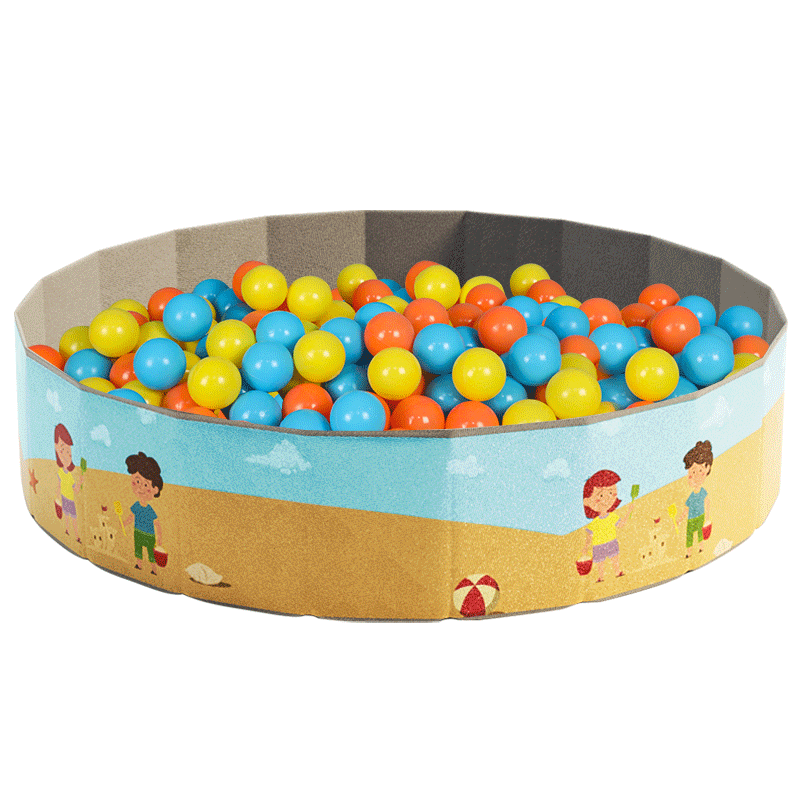 儿童海洋球池收纳加厚可折叠围栏