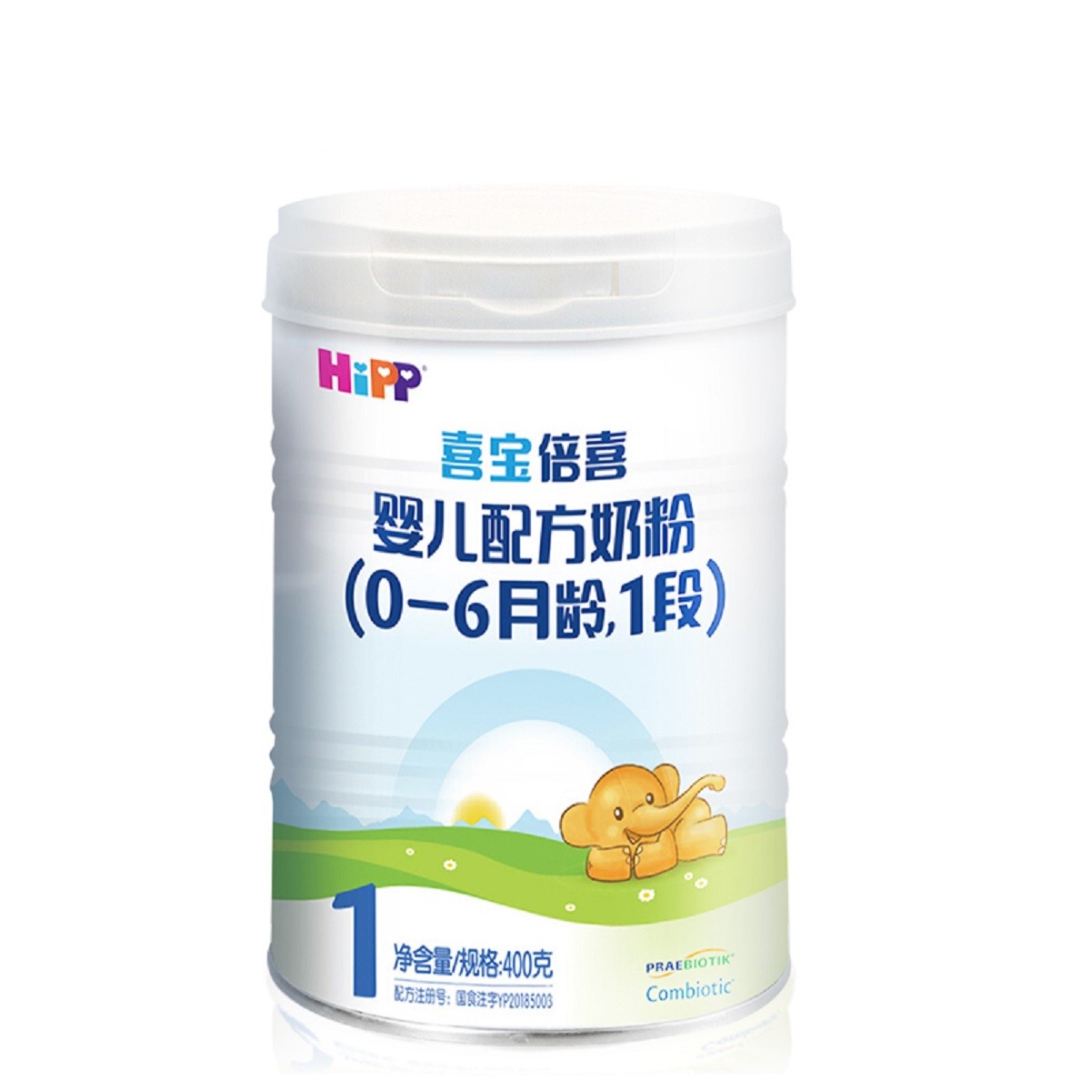德国HiPP喜宝倍喜婴儿配方牛奶粉进口牛奶粉1段（0-6月）400gx1罐