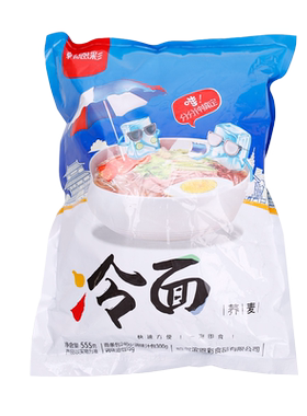韩恩彩荞麦555g/袋早餐方便冷面