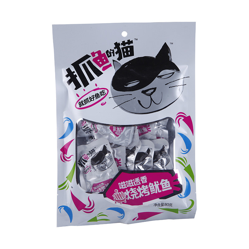 Cat catch fish Grilled squid 80g/ bagin the Snacks/Nuts/Specialty , Squid/Dried fish/Seafood ready , Instant squid snacks  category - from Buy2taobao.com to provide professional Taobao agent buy service