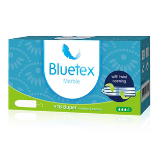 Bluetex蓝宝丝德国进口卫生棉条指入式大流量内置卫生巾塞入式