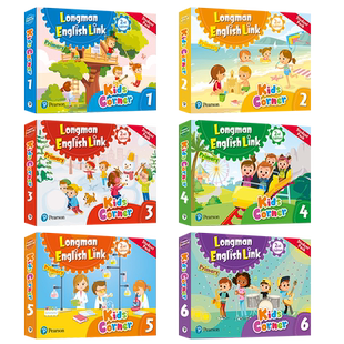 kidscorner 新版第二版 朗文少儿英语教材书 kids corner 1-6级别