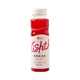 唯可鲜100%HPP混合果蔬汁红甜菜凤梨260ml*5瓶果汁饮料蔬菜汁
