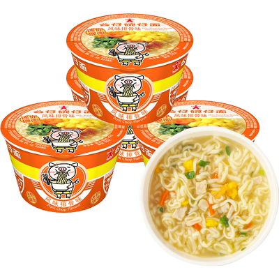 公仔面迷你排骨味速食面