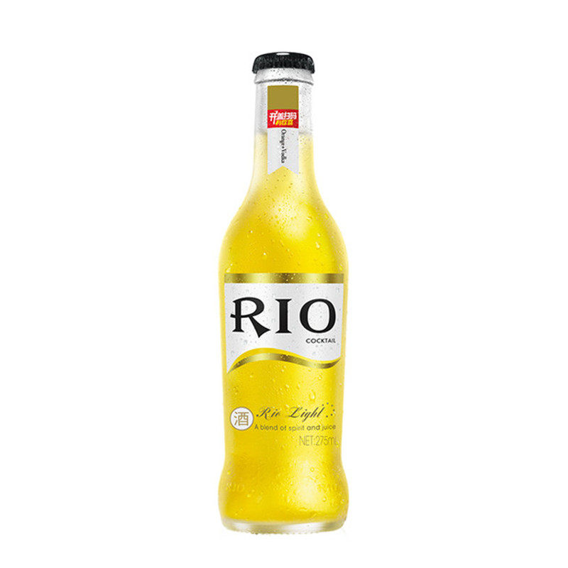 锐澳(rio) 橙味伏特加鸡尾酒 (预调酒)275ml/瓶