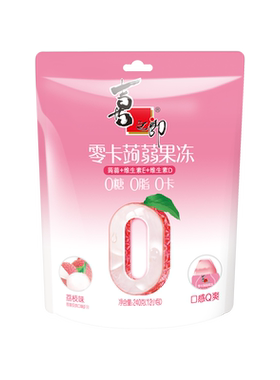 喜之郎魔芋果冻零脂Q弹荔枝味