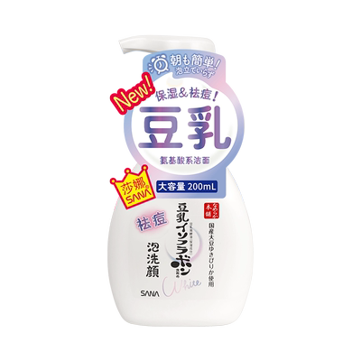 SANA莎娜豆乳泡沫洗面氨基酸