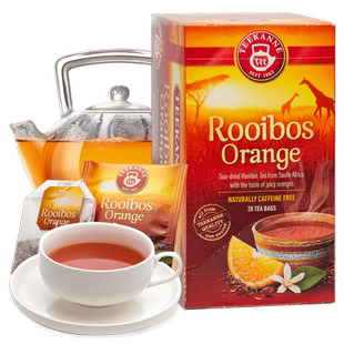 Teekanne德国进口香橙味南非路易波士茶花草无咖啡因博士茶袋泡茶