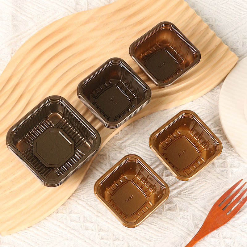 食品加高加厚月饼托流心蛋黄酥底图片
