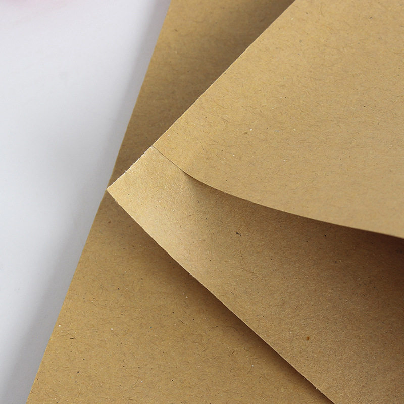 空白防油牛皮纸袋烧饼煎饼食品包装袋肉夹馍小吃袋子00个包邮