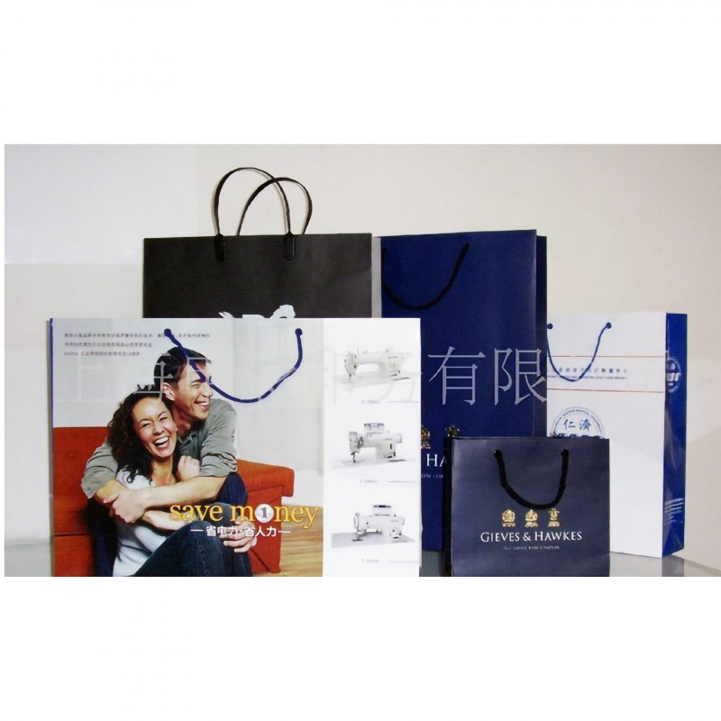 供应铜板纸白卡艺术纸牛皮纸袋 保健品酒水饮料礼盒包装袋