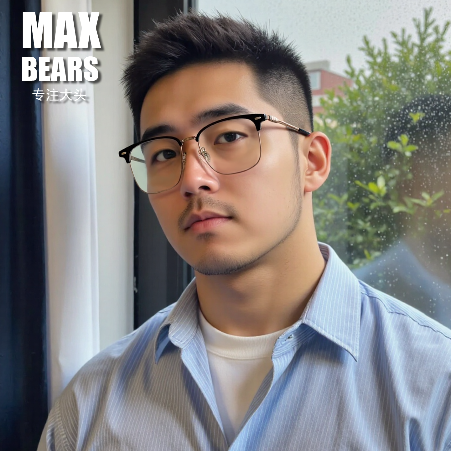 148mm超轻9.6g眉框眼镜