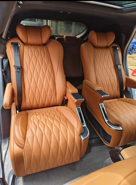 比亚迪唐L改装航空座椅理想oneL8L9领克09飞行家陆放中排电动座椅