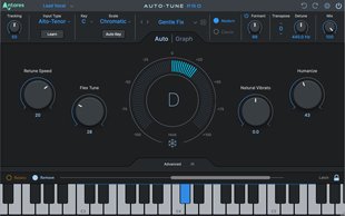Antares Auto Tune Pro 11 音高时间修正 AutoTune 正版授权