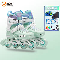 Lexiu RX1S children's roller skates, skating skates, full set, figure skating skates, inline roller skates, adjustable for both men and women thumbnail 6