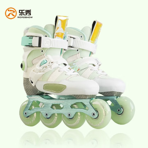 乐秀专业碳纤维儿童溜冰鞋速滑鞋
